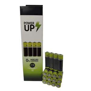 Pilha AA Caixa com 60 Unidades